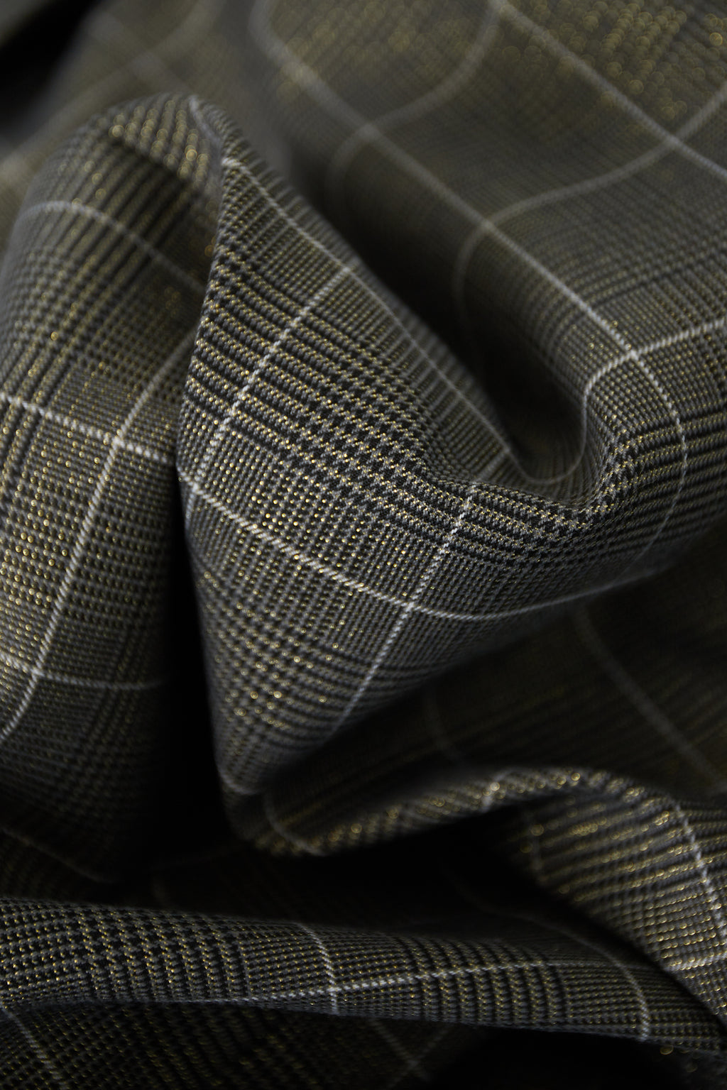 Polyester Fiber Women's Suit Set Conservative Checkered Fall/Winter