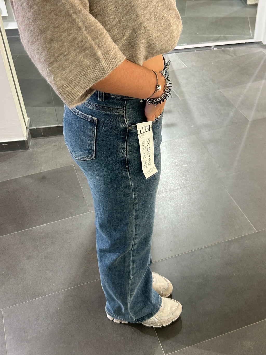 Wide Leg Jeans  Blue