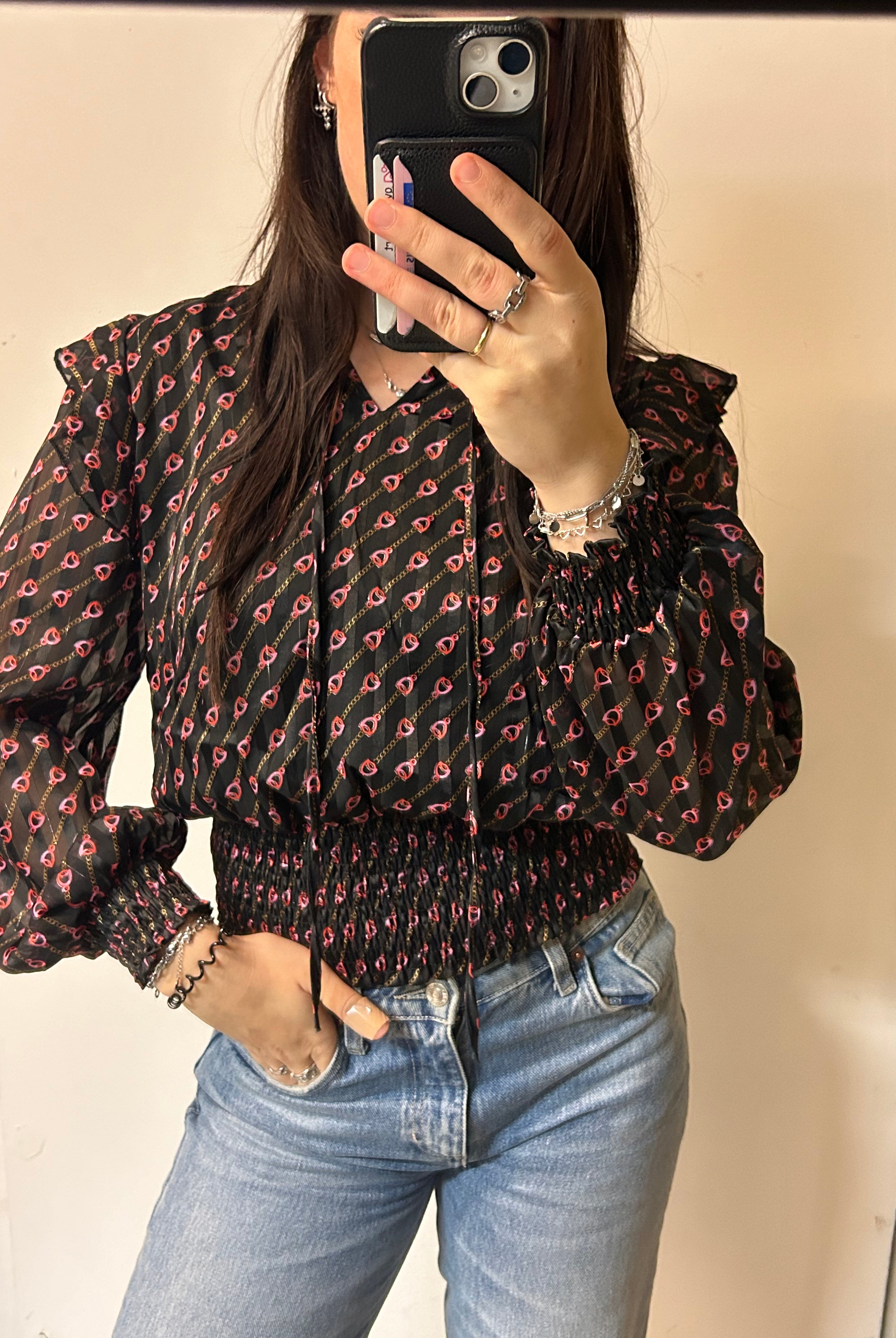chain blouse - my favourites