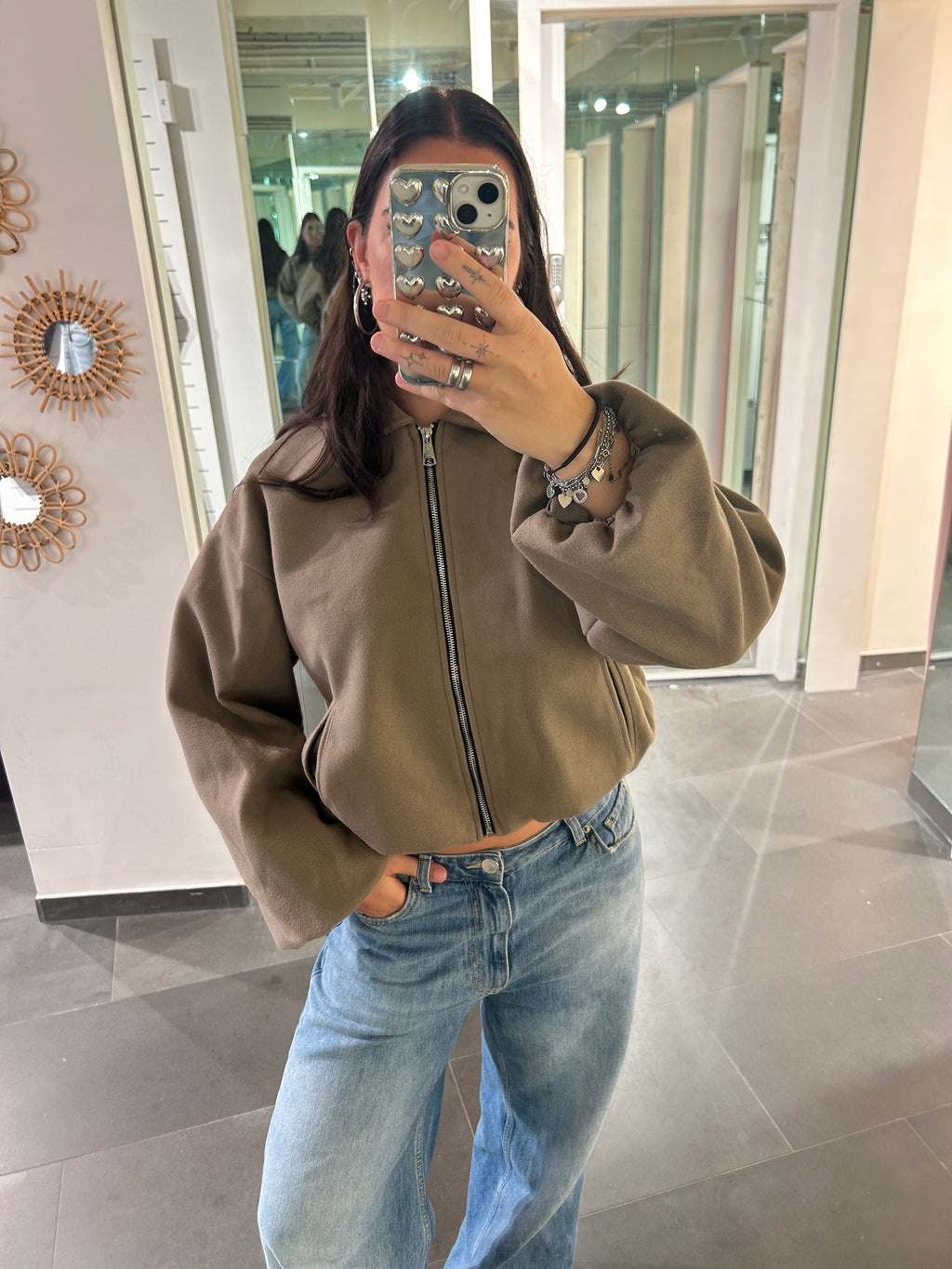Bomberjacket Taupe