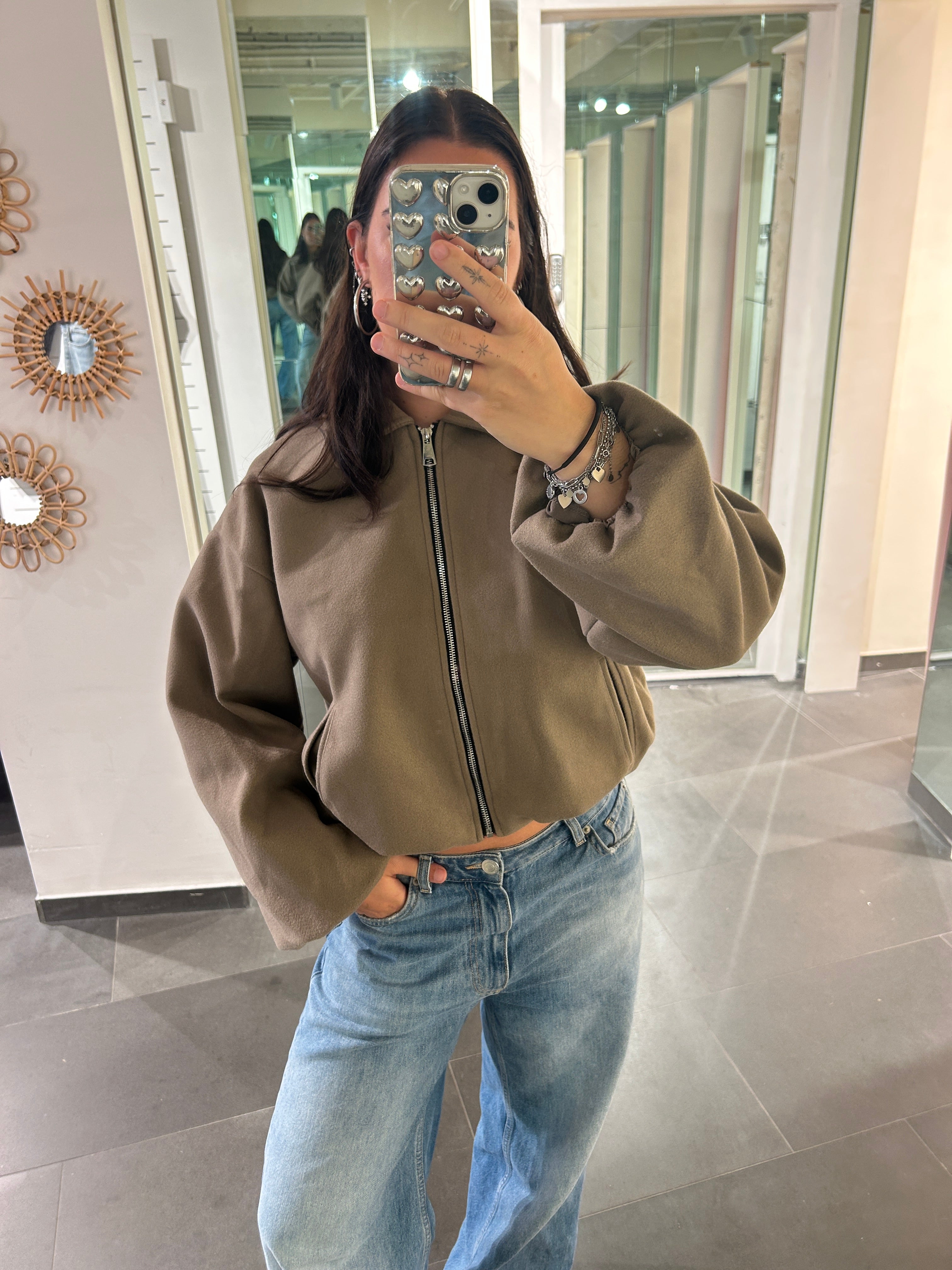 Bomberjacket Taupe