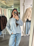 Longsleeve Striped Shirt Blue/Grey