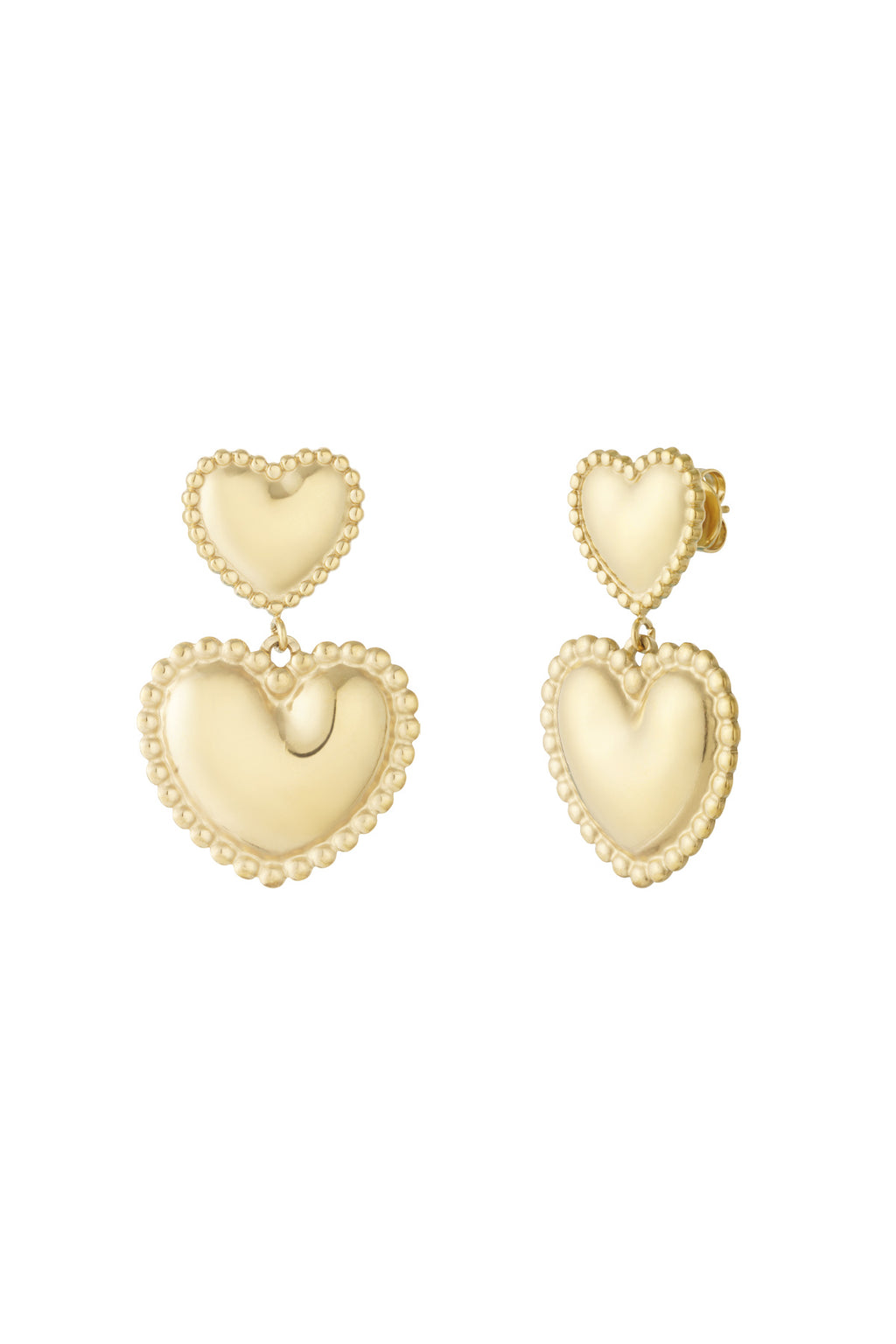 Heart Drop Earrings