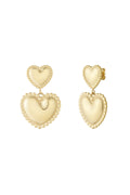 Heart Drop Earrings