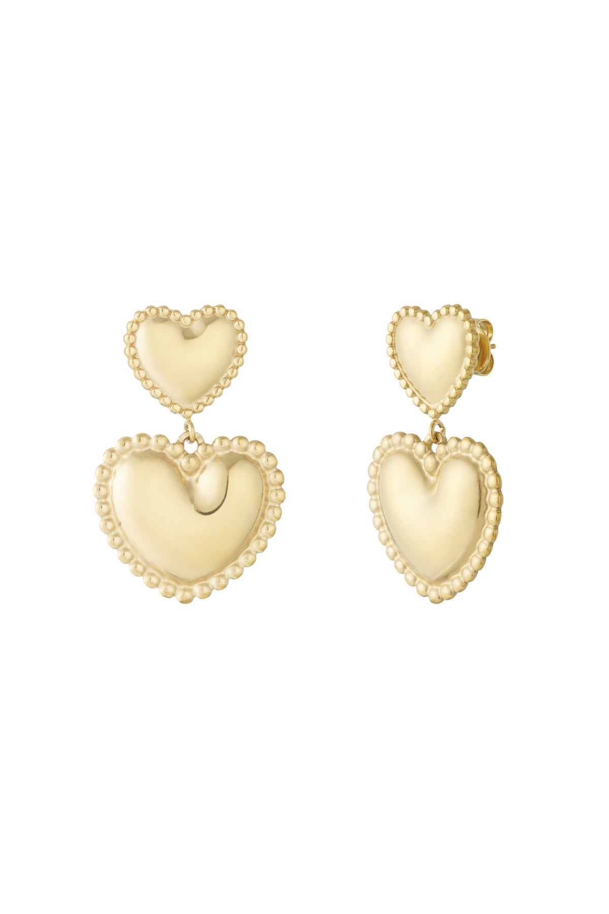 Heart Drop Earrings
