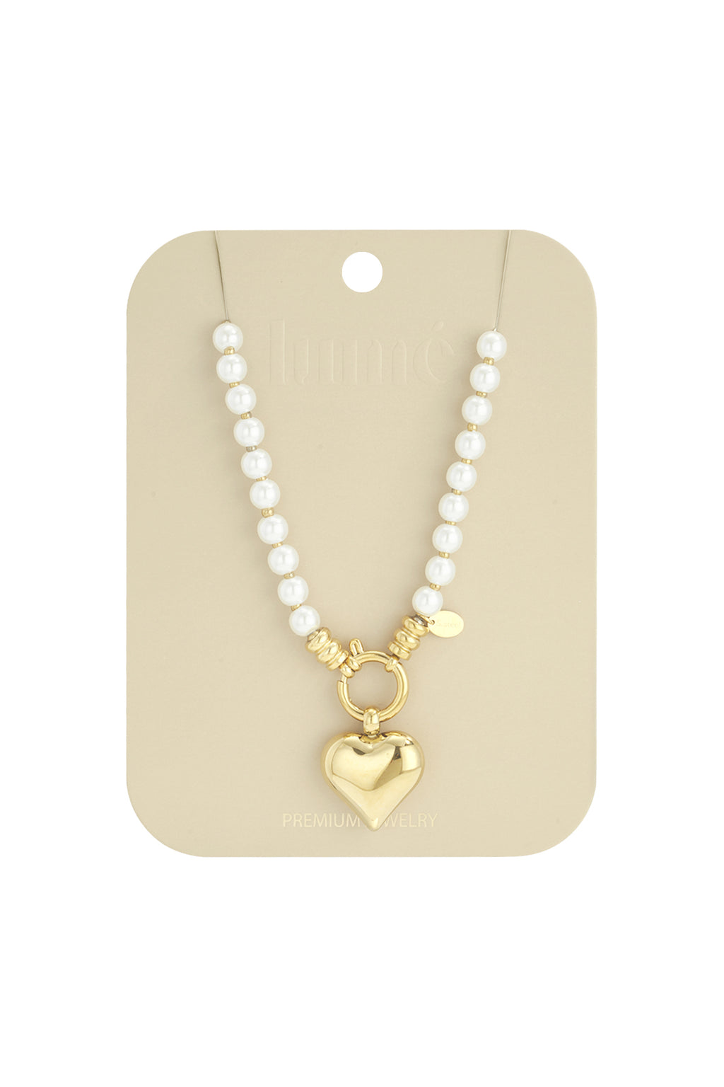 Beaded Heart Necklace