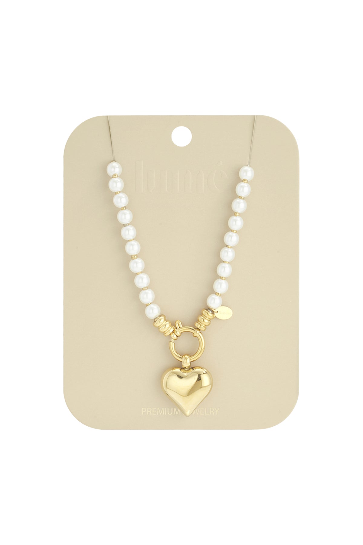 Beaded Heart Necklace