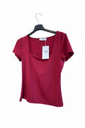 Demi Top Burgundy