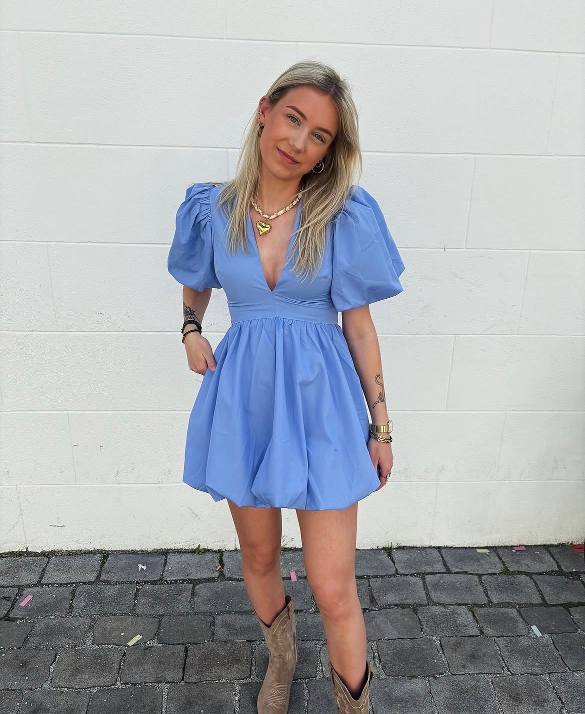 Balloon Dress-L