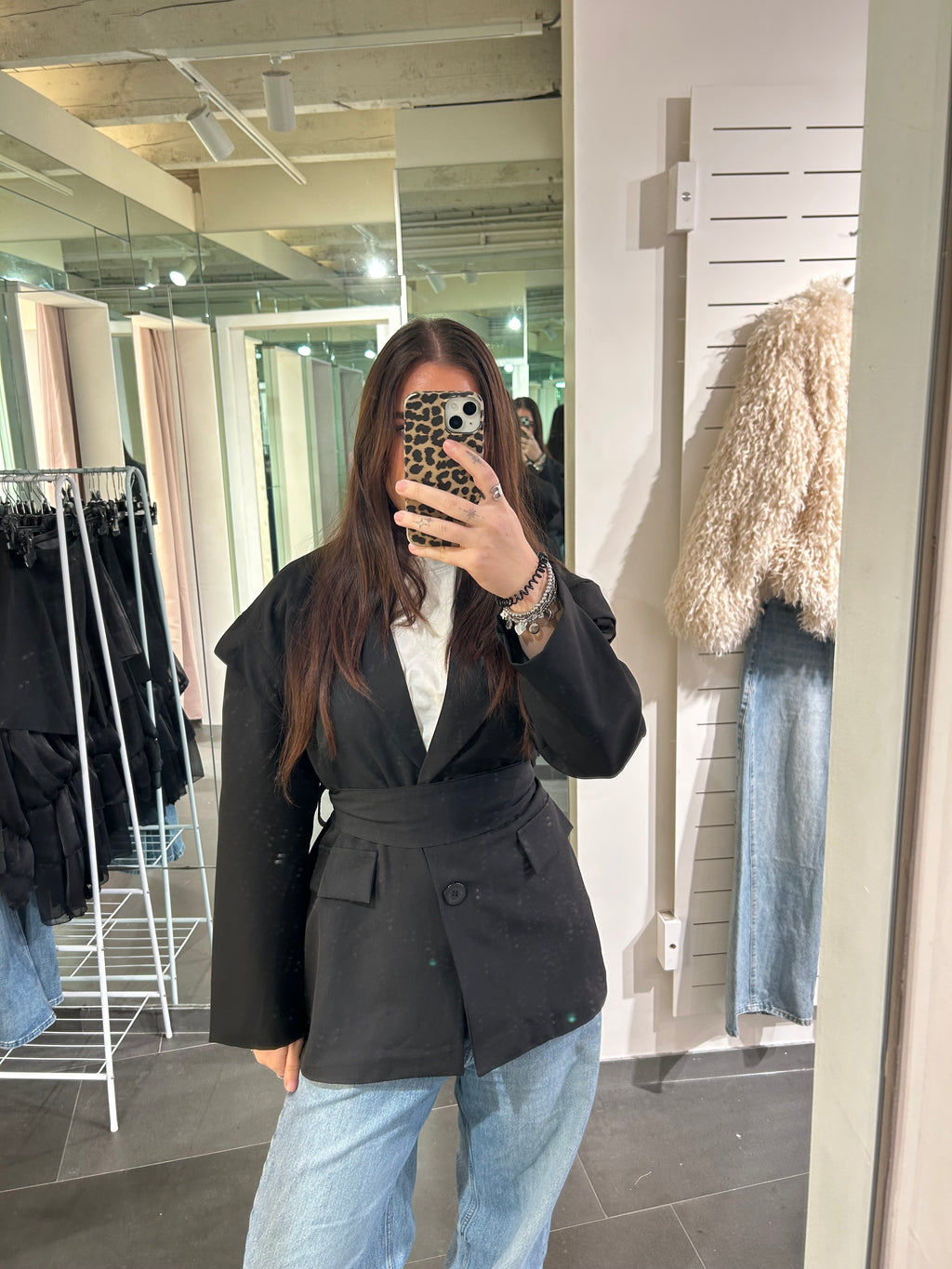 Snatched Blazer Black