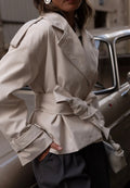 Trenchcoat Short Beige