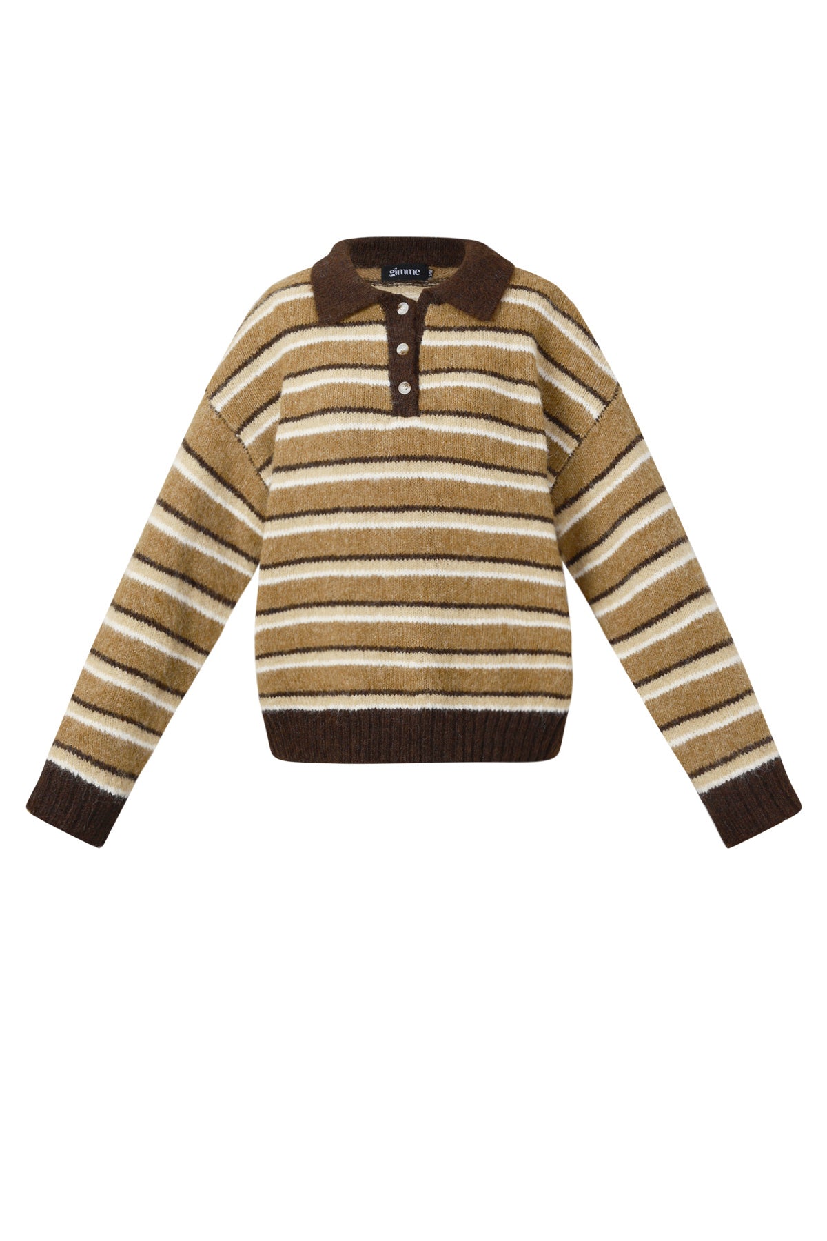 Polyester fiber (polyester) Knit sweaters Stripes Casual Fall/Winter  Clothes