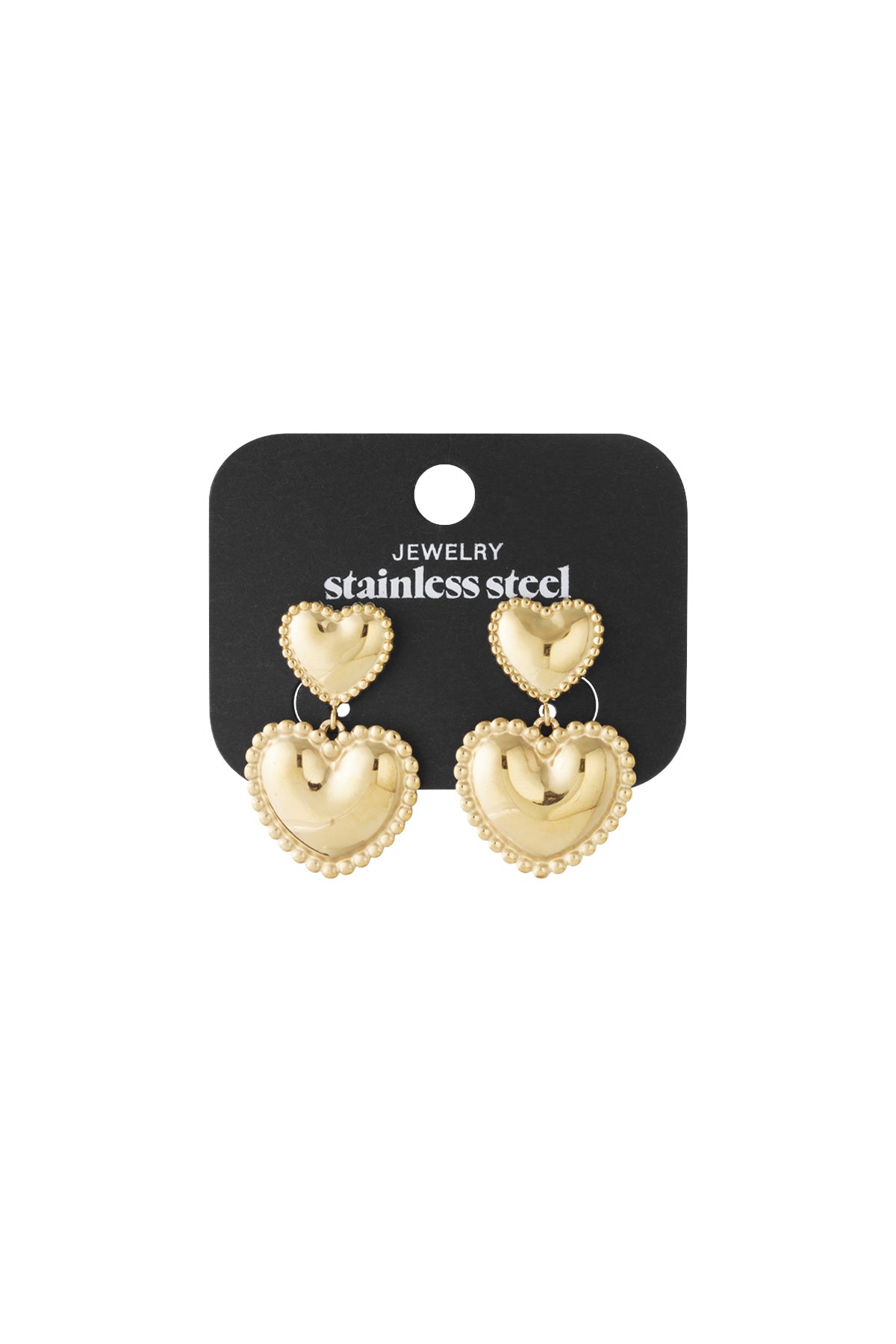 Heart Drop Earrings