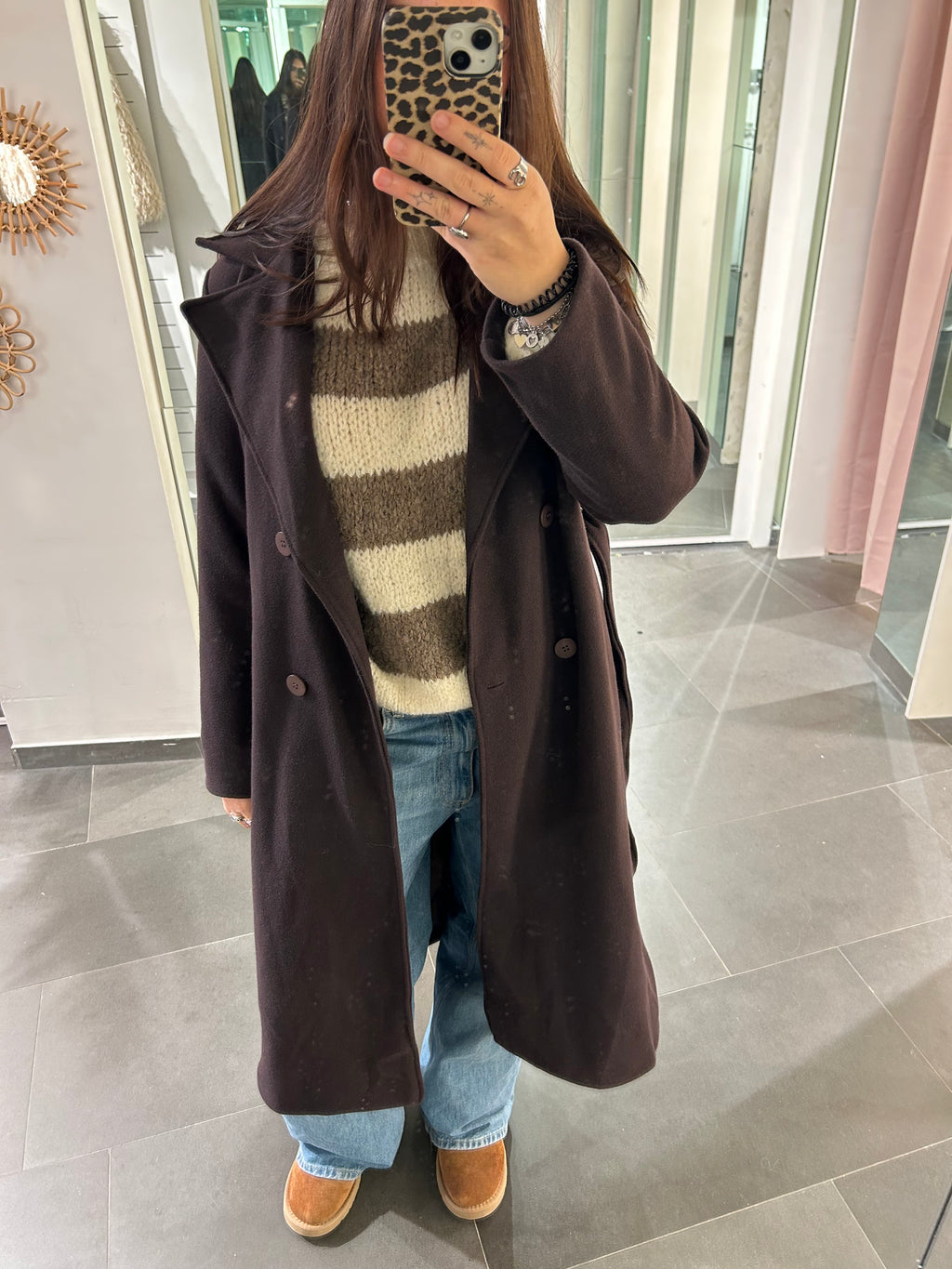 Long Trenchcoat Brown