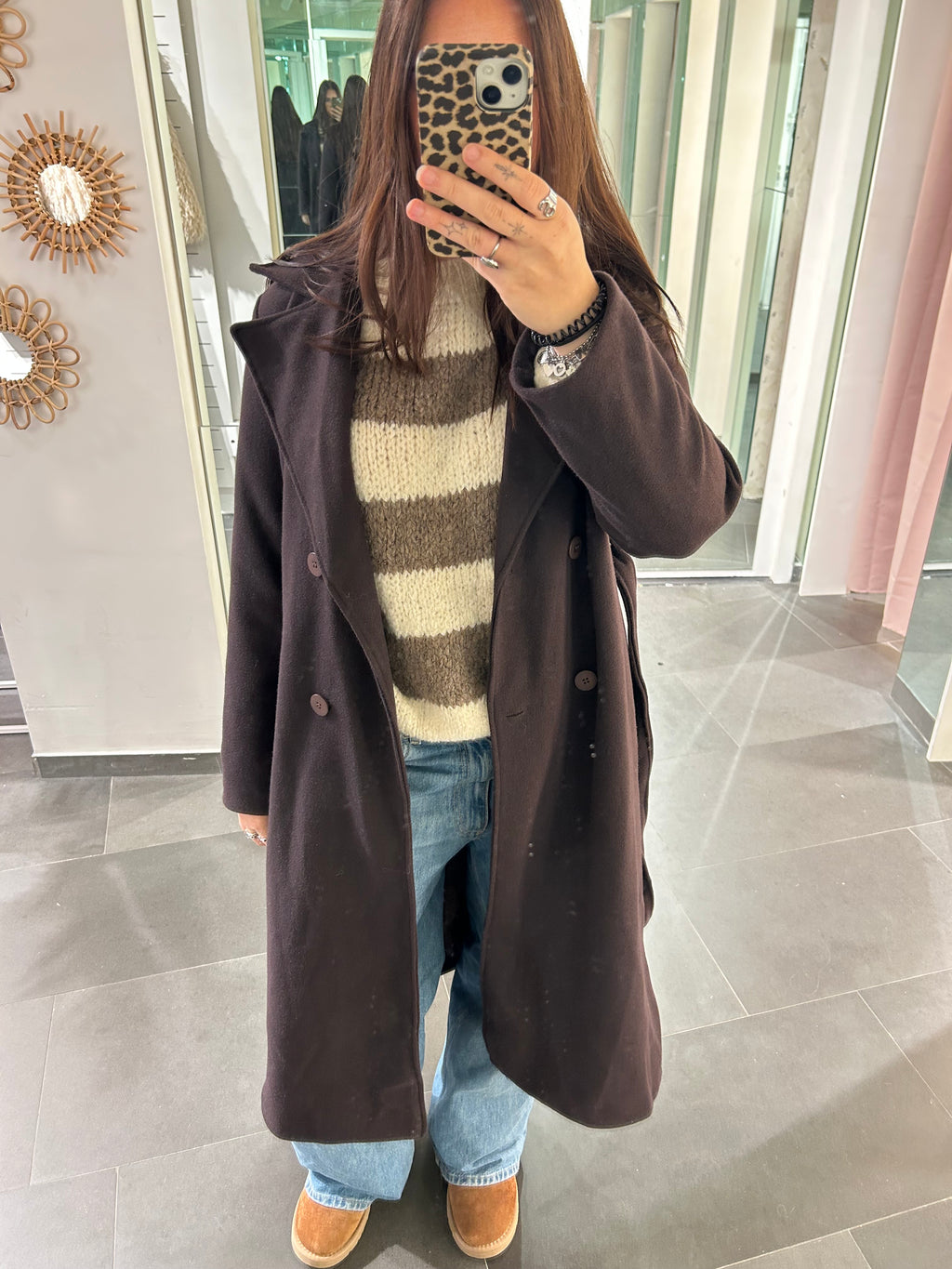 Long Trenchcoat Brown