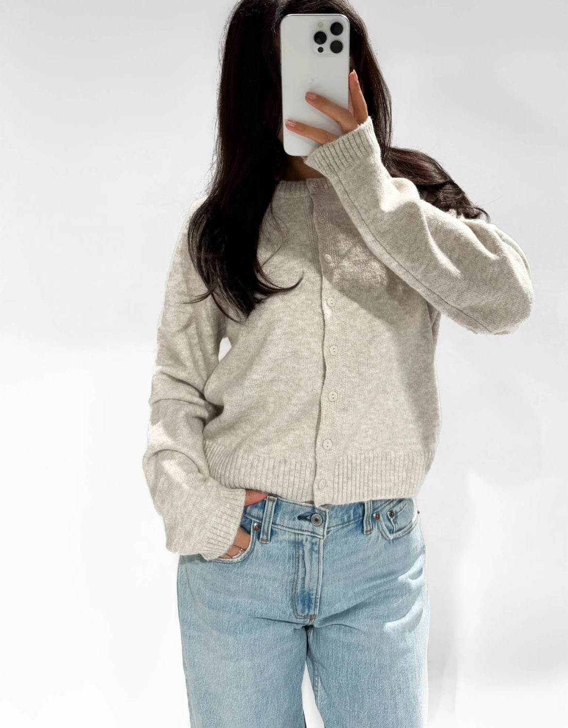 Millie Cardigan Beige