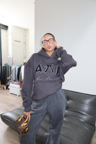 Ann Fleur Teddy Hoodie Dark Grey - My Favourites