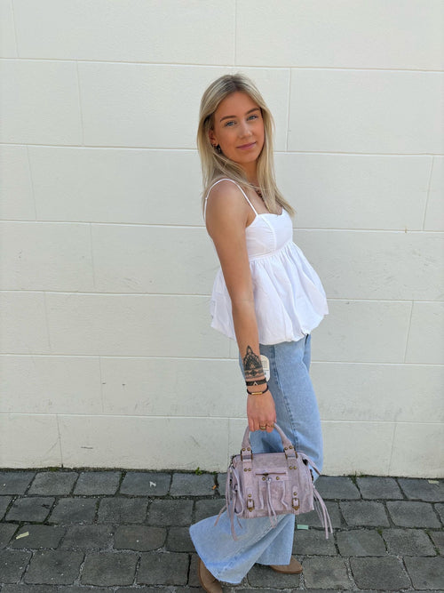 Balloon Top White - My Favourites