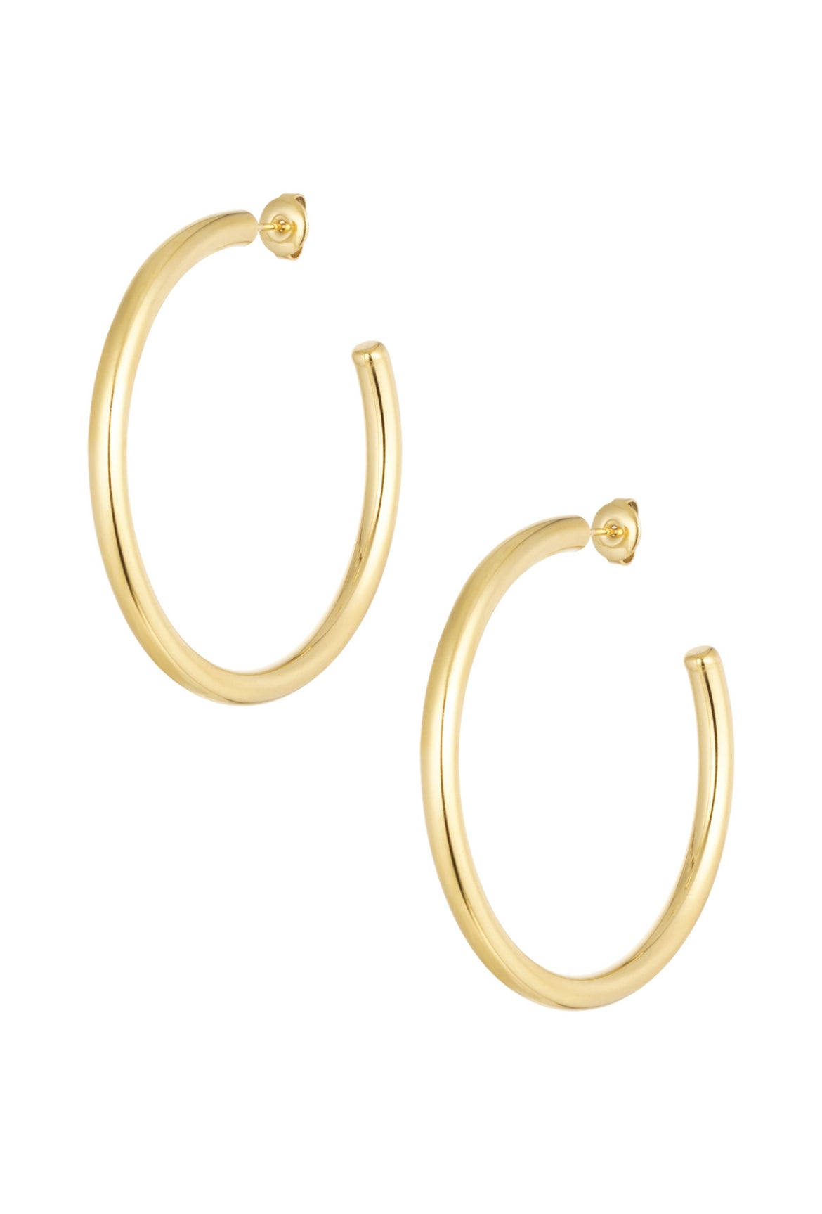 Basic large oorbellen - My Favourites