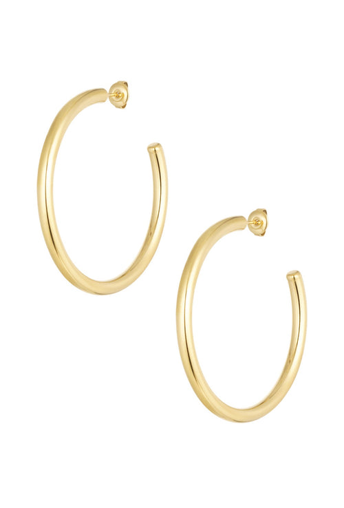 Basic large oorbellen - My Favourites