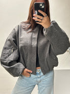 Bomber Jacket Grey - 