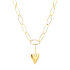 Chain Heart Charm Ketting - My Favourites