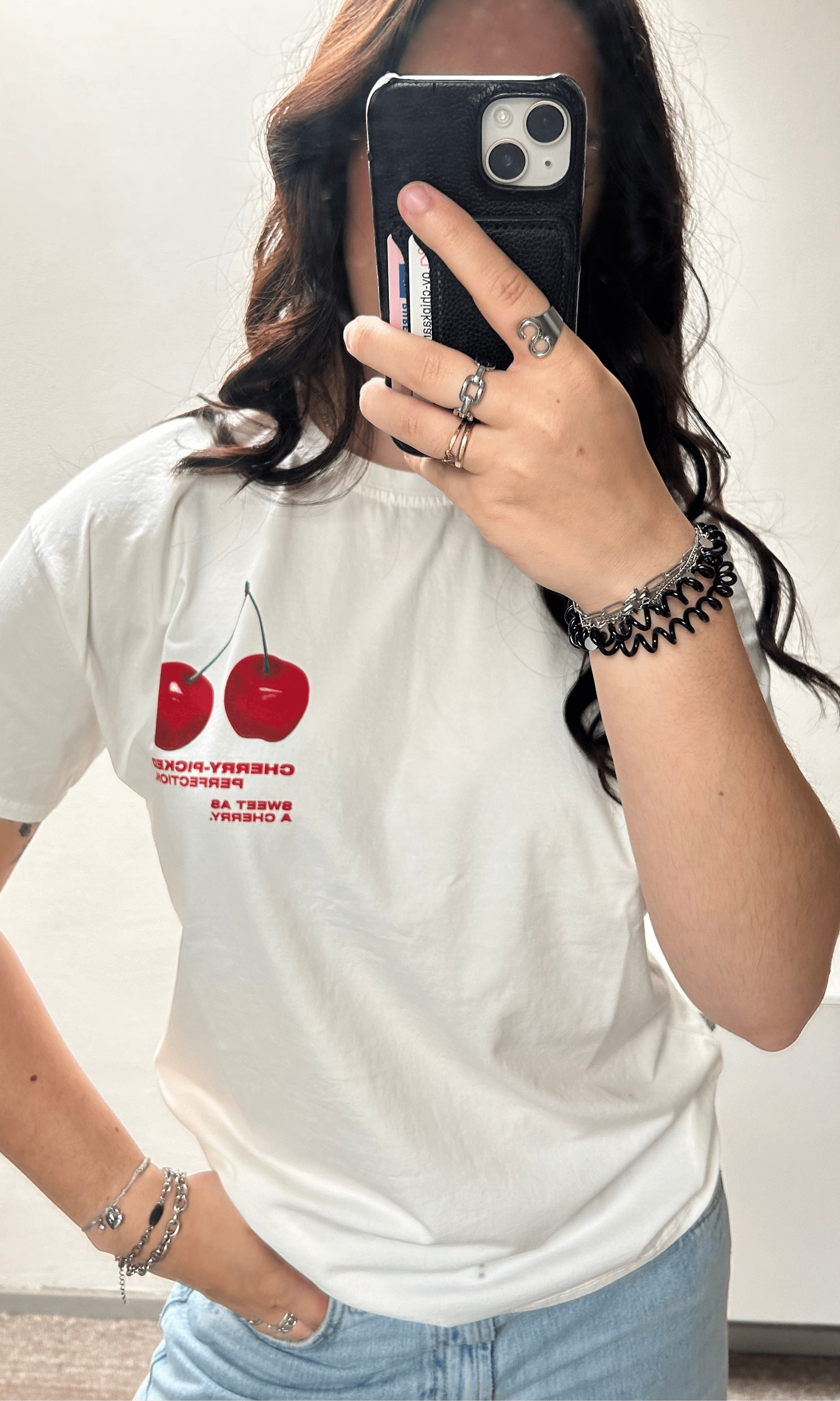 Cherry Shirt White - 