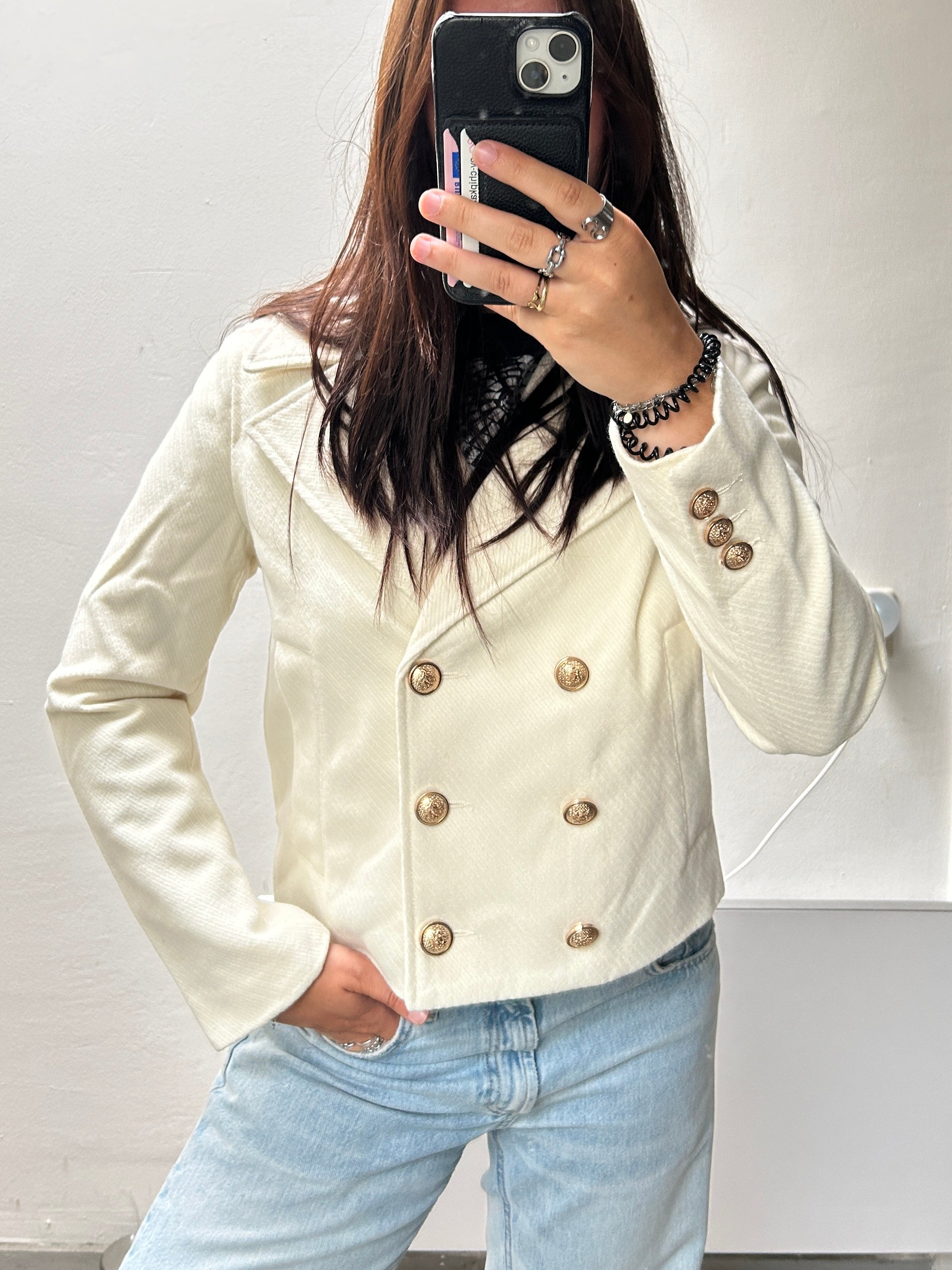 Classy Jacket White - 