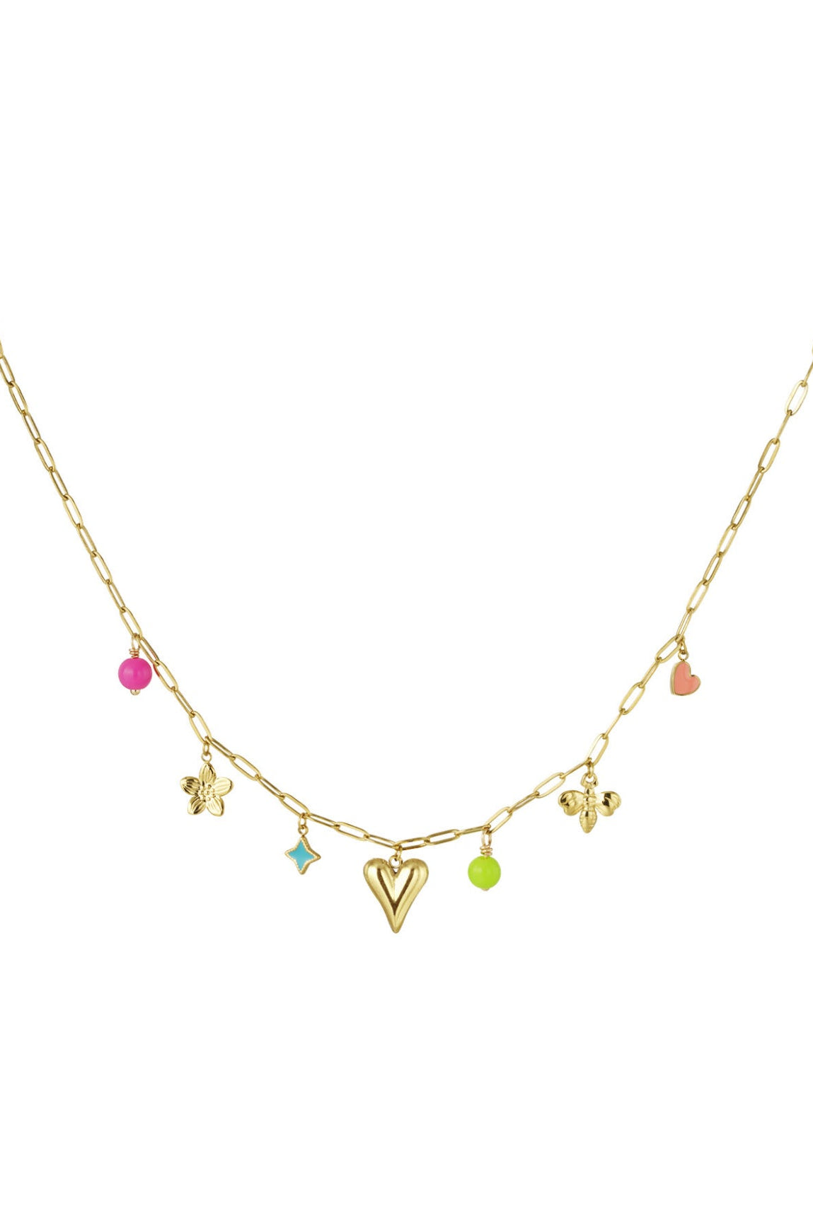♥︎COLOURFUL CHARM KETTING - My Favourites