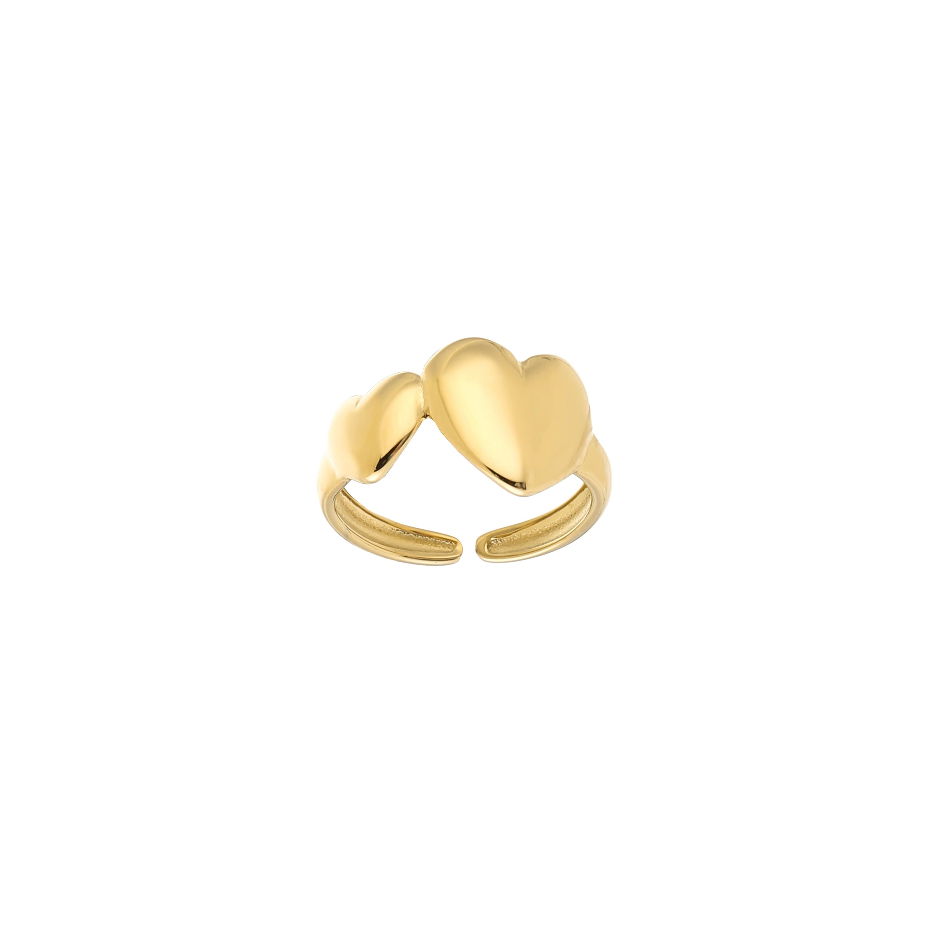 Connected Hearts Ring - 