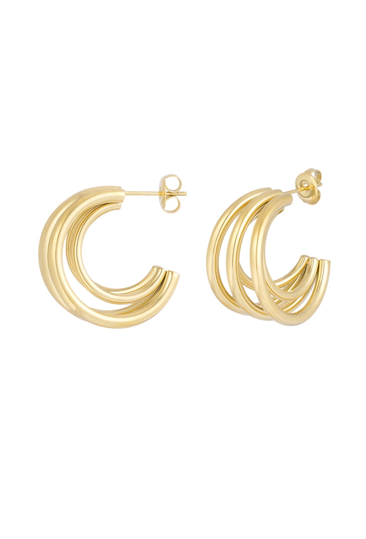 Double twisted love earrings - My Favourites