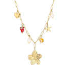 Flower Charm Necklace - My Favourites