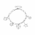 Heart Charm Bracelet - My Favourites