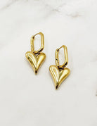 Heart Charm Earrings - My Favourites