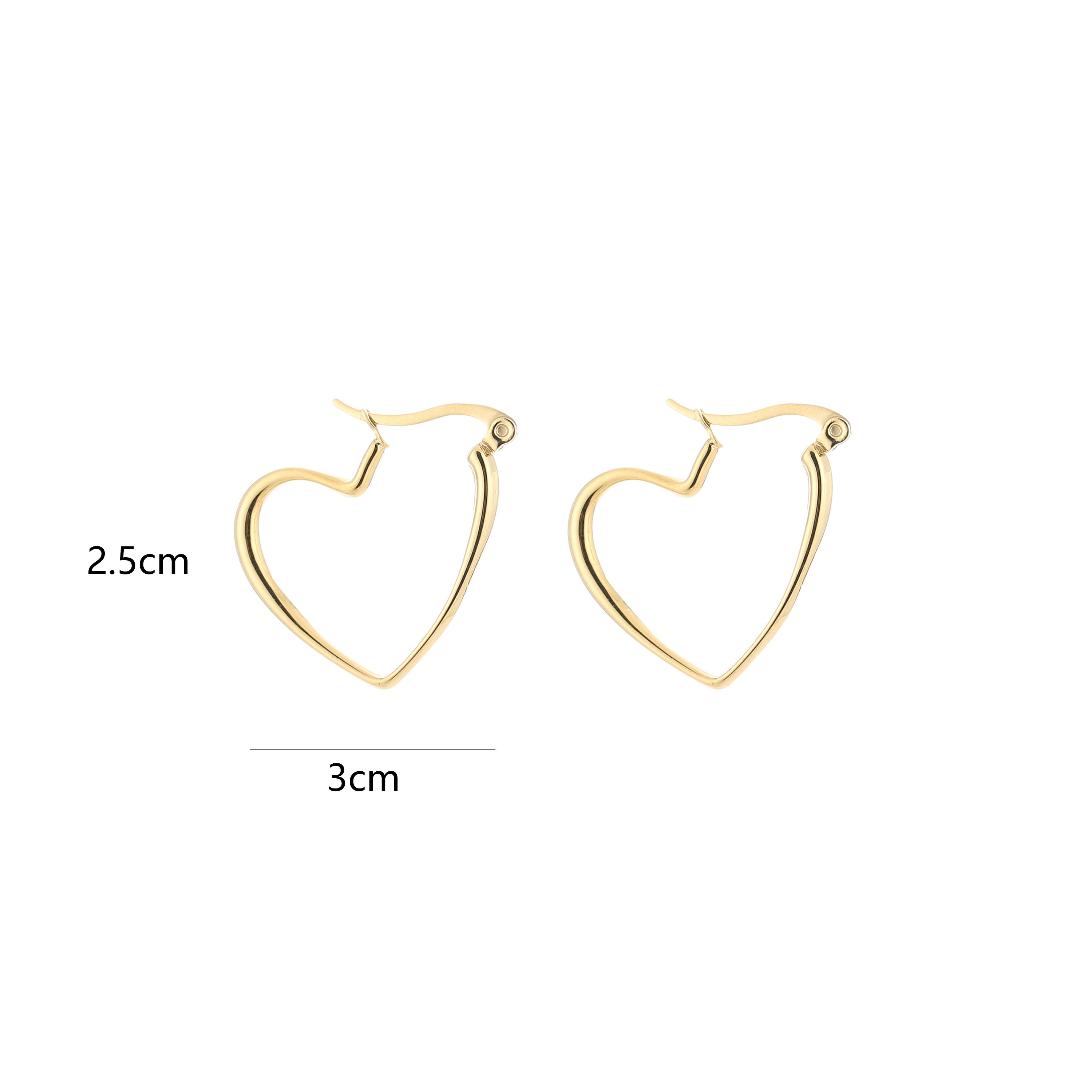 Heart Hoops 25mm - My Favourites