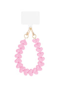 Heart Telephone Cord Pink - My Favourites