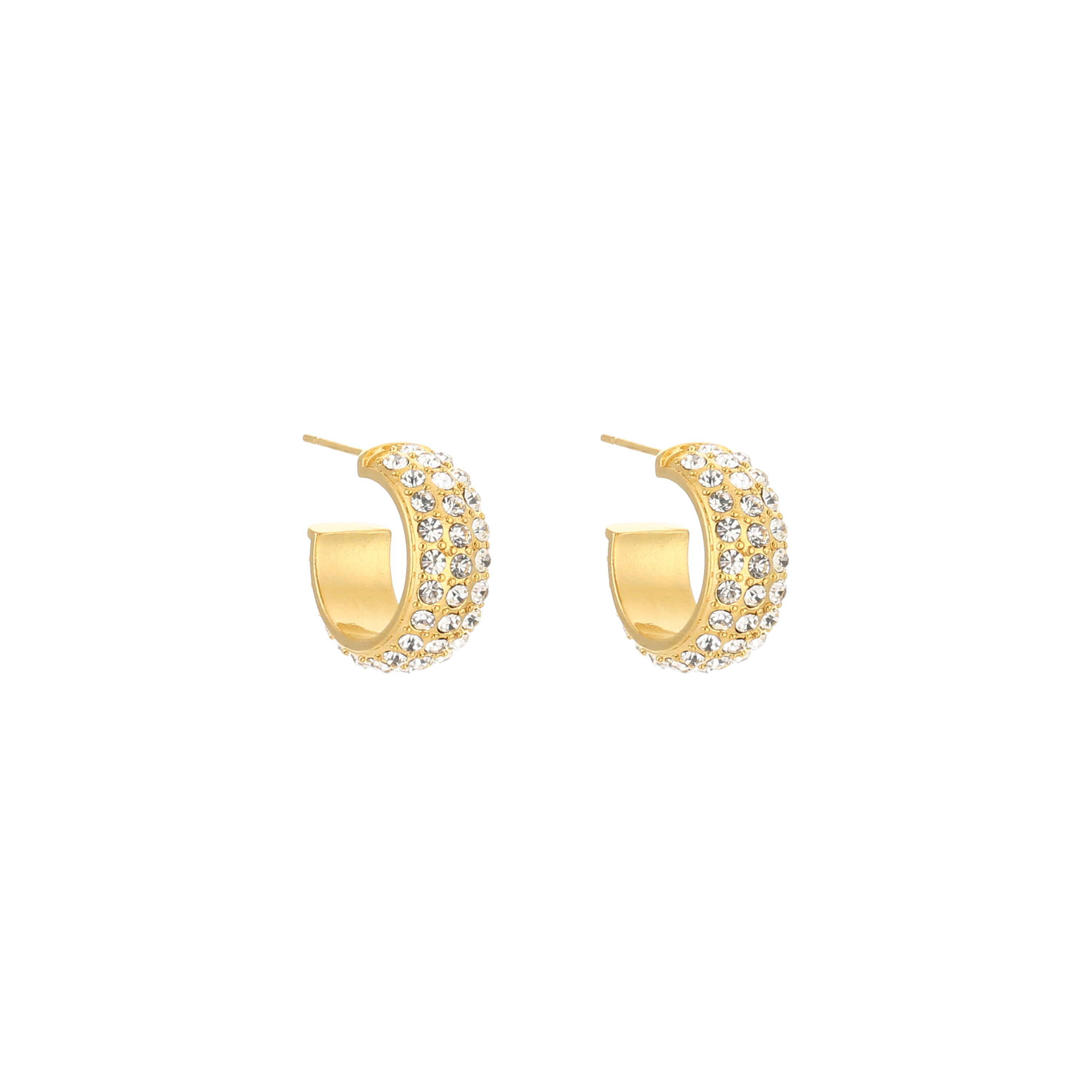 Iconic Sparkle Hoops - 