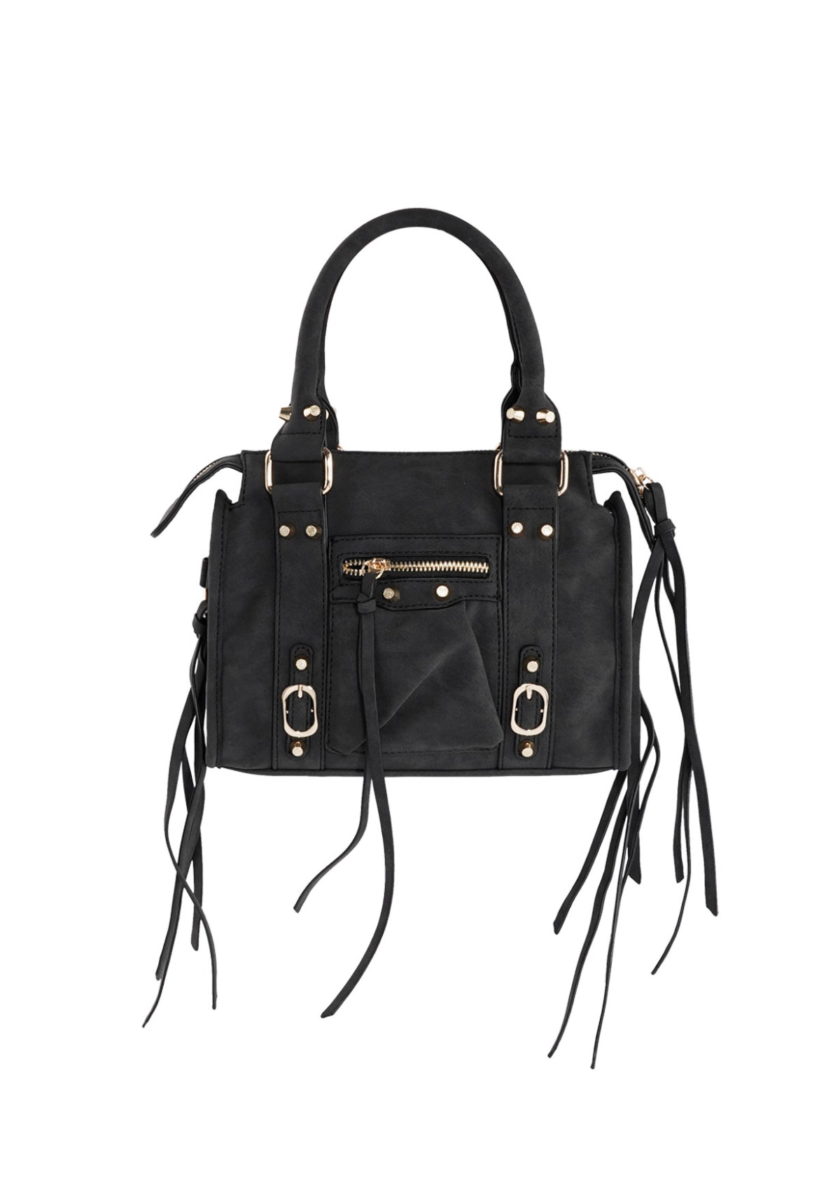 It Girl Fringe Bag Black - My Favourites