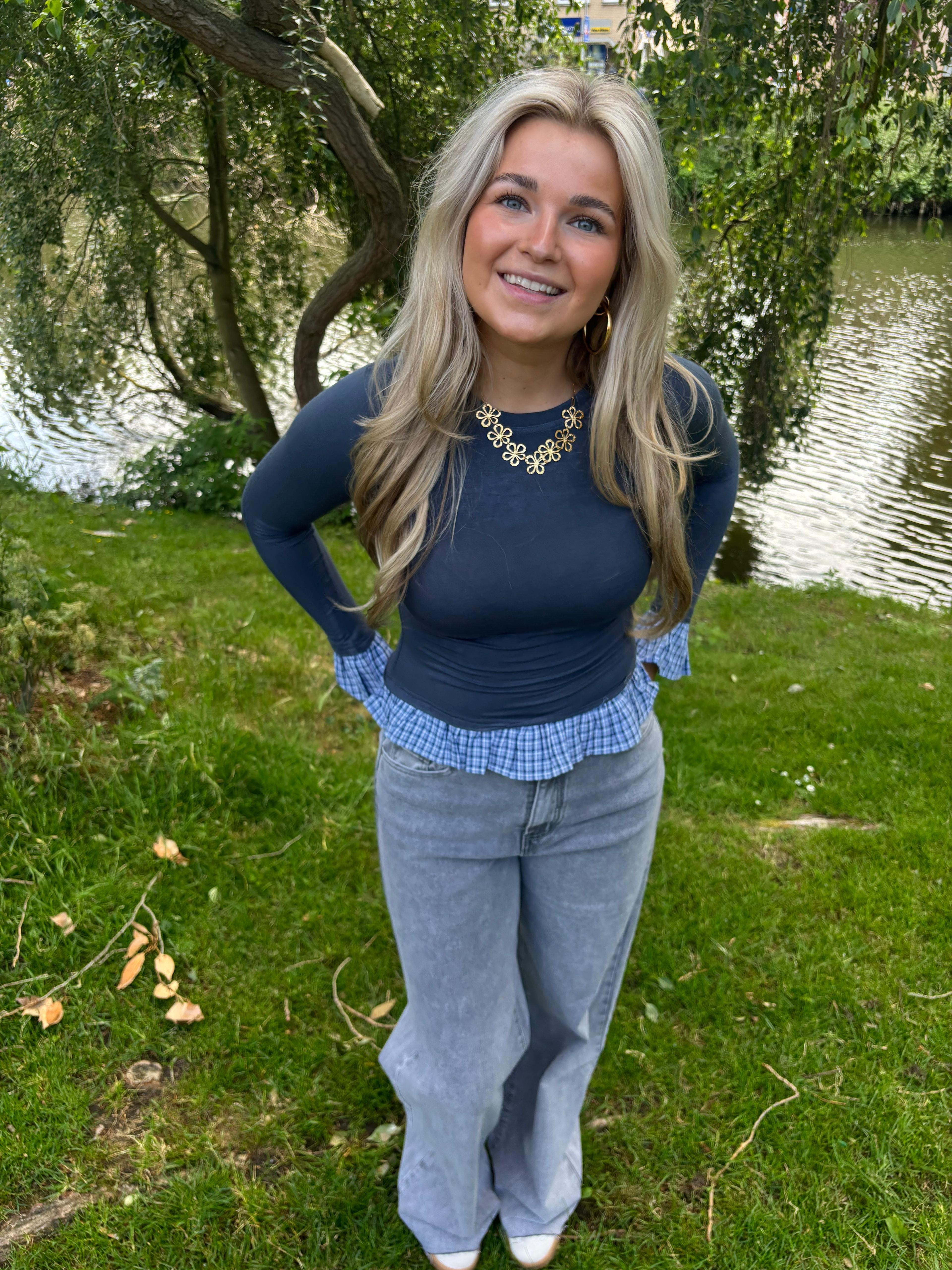 Jada Top Navy - My Favourites