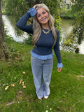 Jada Top Navy - My Favourites