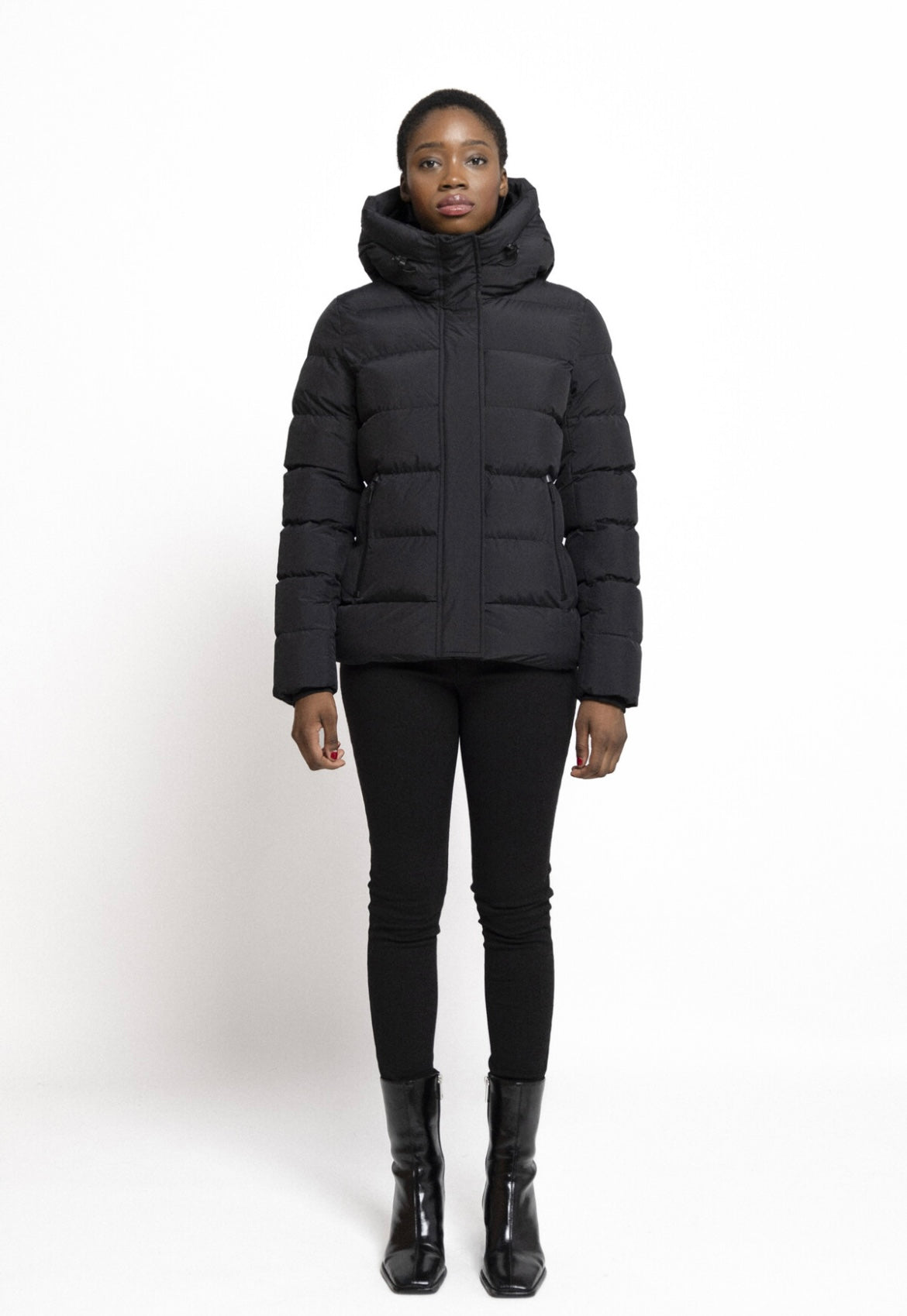 Jelline Puffer Jacket Black - My Favourites