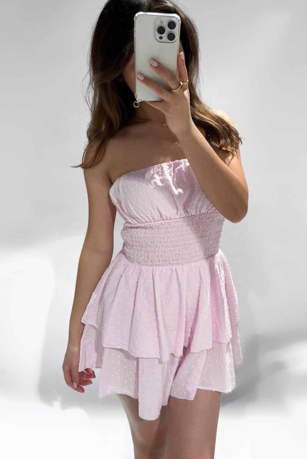 JOCELYN PLAYSUIT BABY PINK - My Favourites