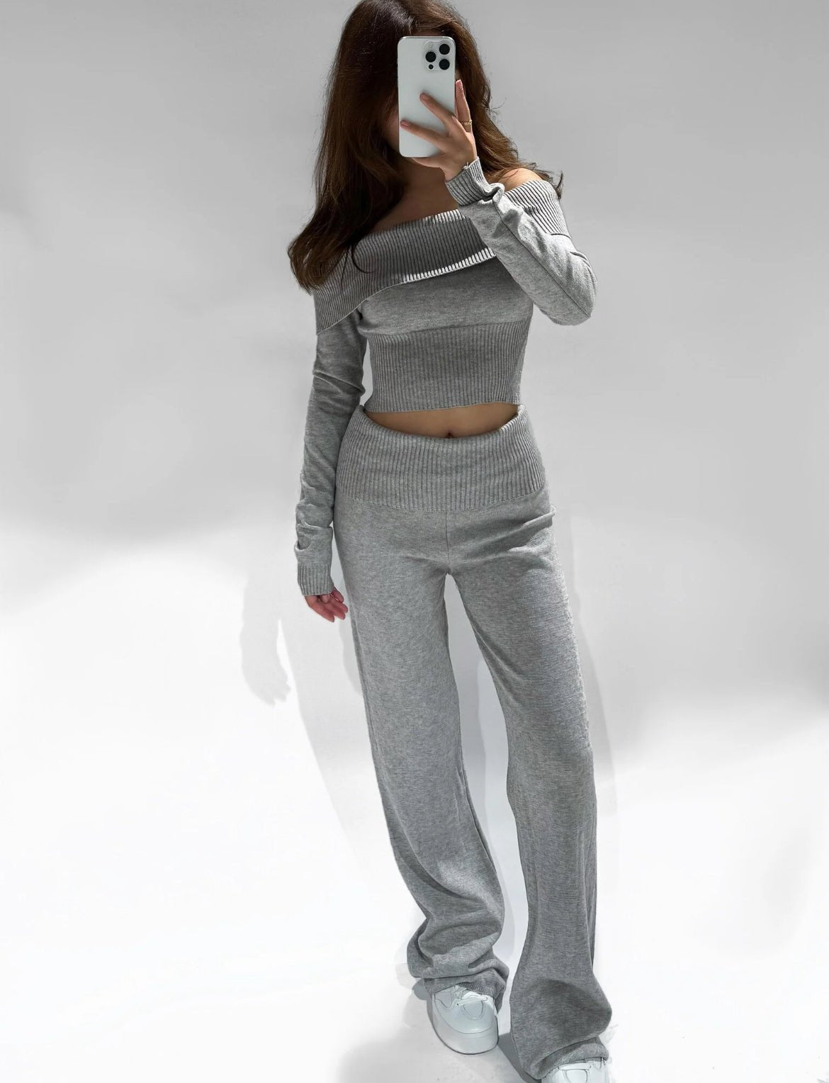 Knit Set Grey - 