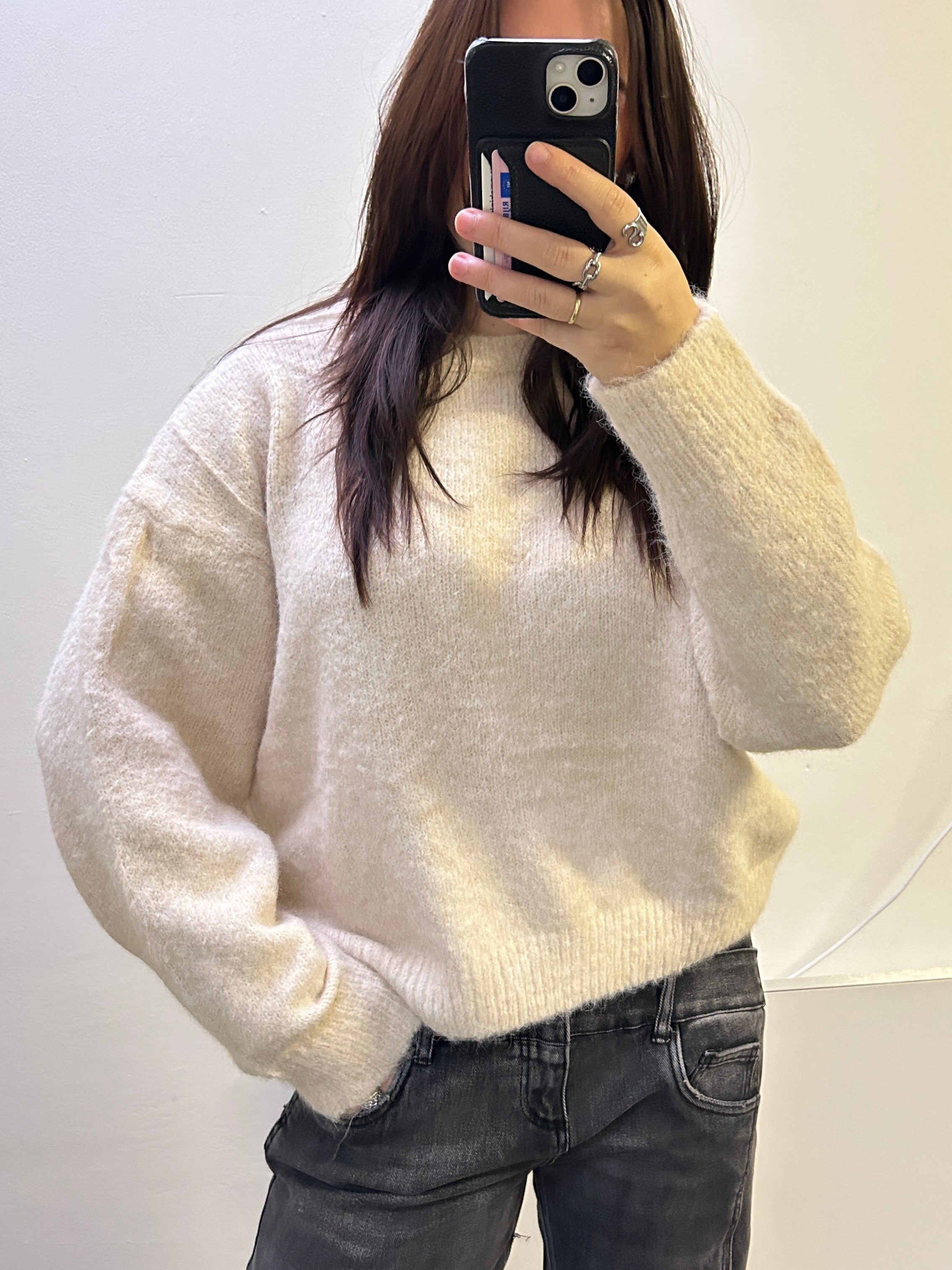 Knit Sweater Beige - My Favourites