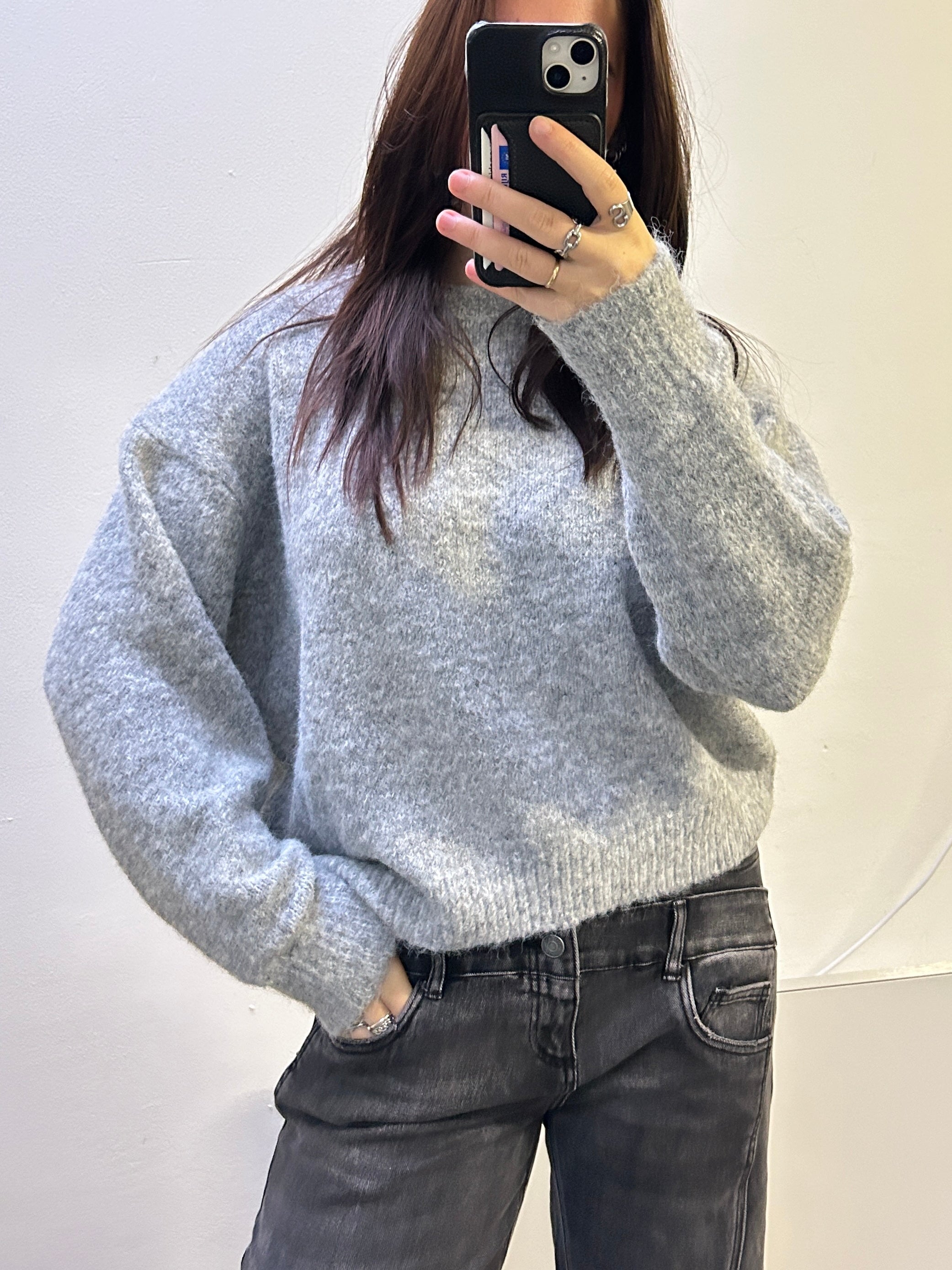 Knit Sweater Grey - My Favourites