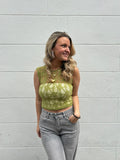 Lace Top Green - My Favourites