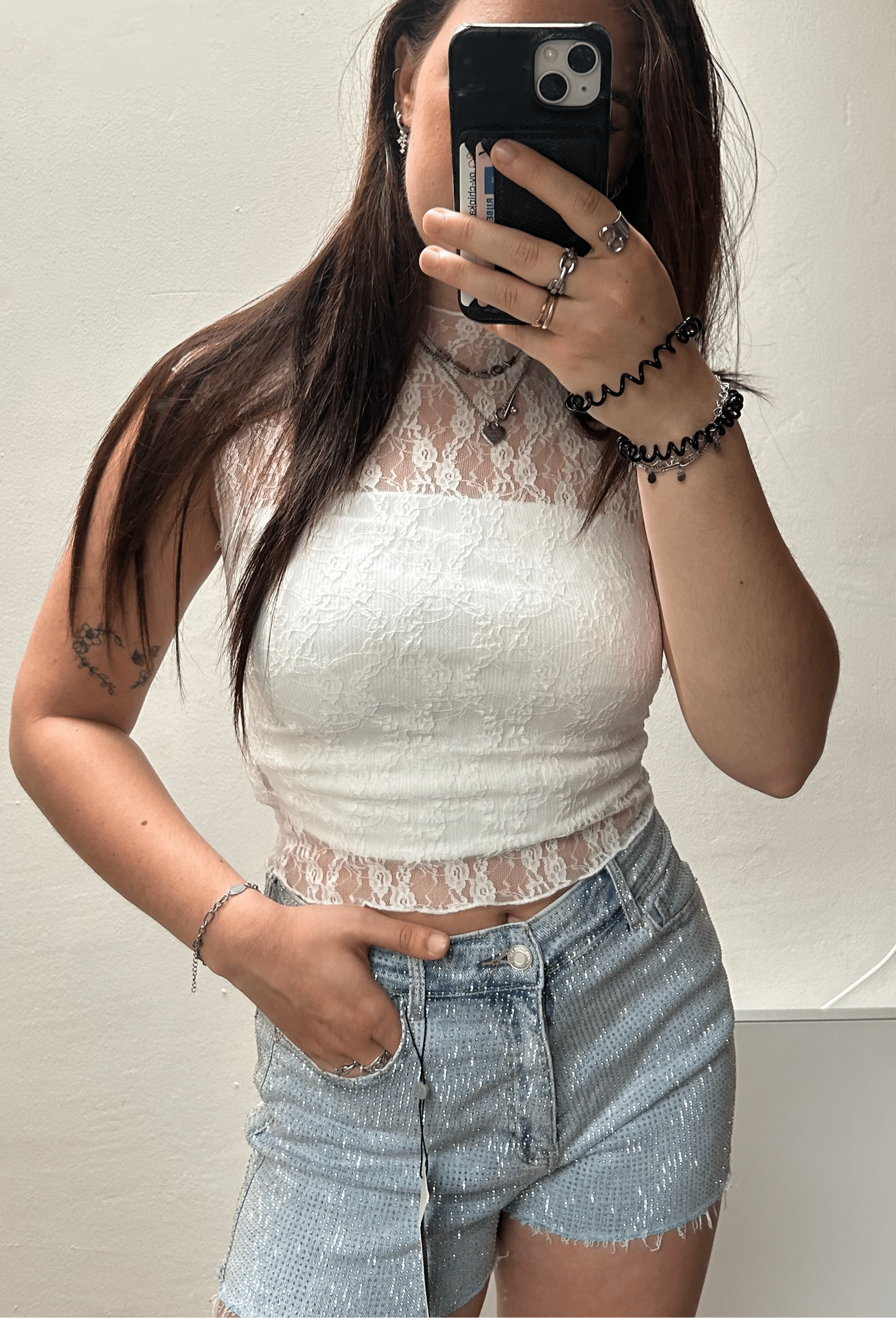 Lace Top White -