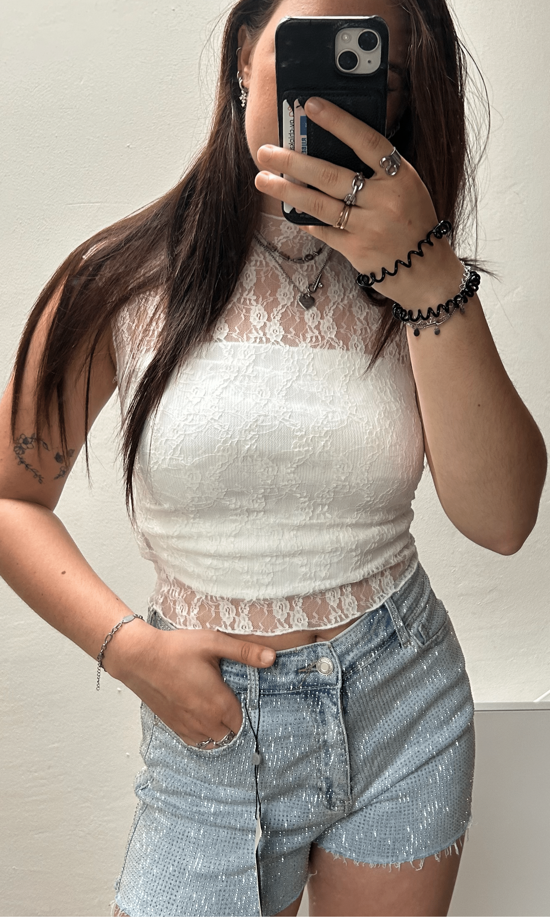 Lace Top White -