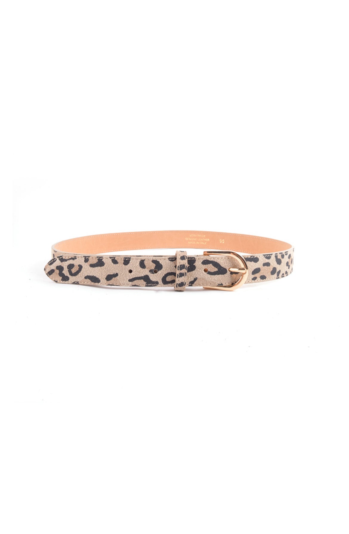 Leather Leopard Belt - My Favourites