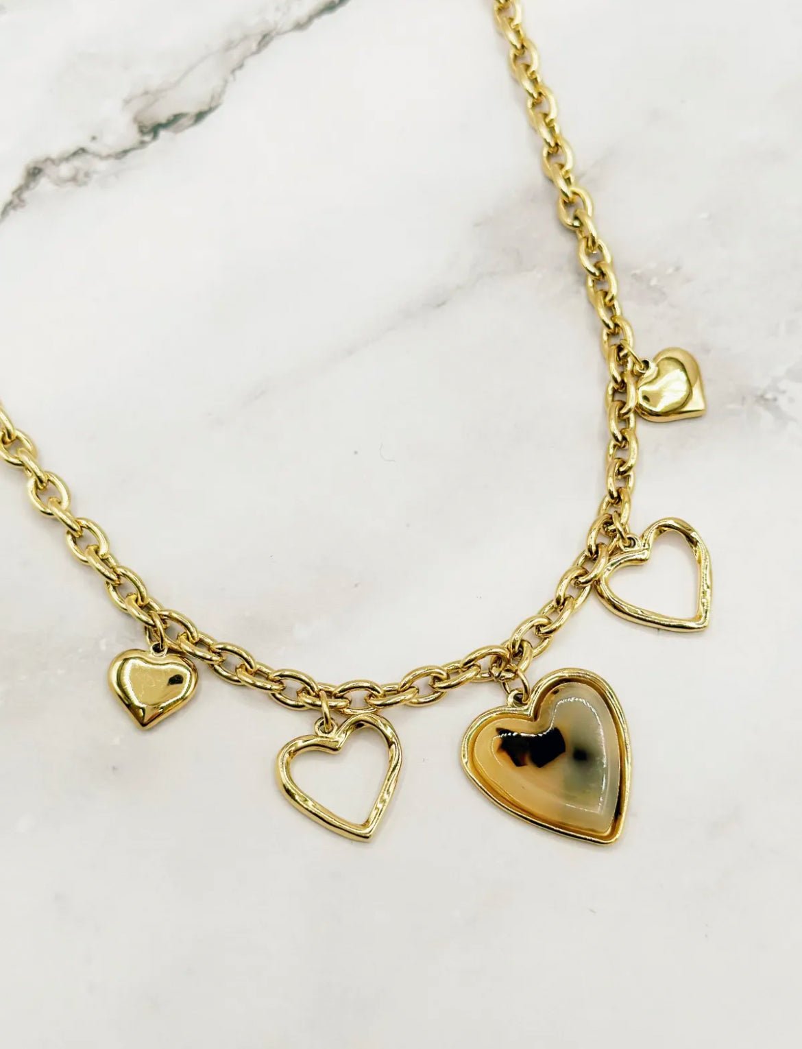 Leopard Heart Necklace - My Favourites